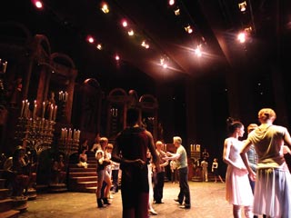 「ロミオとジュリエット」日本公演のリハーサル風景