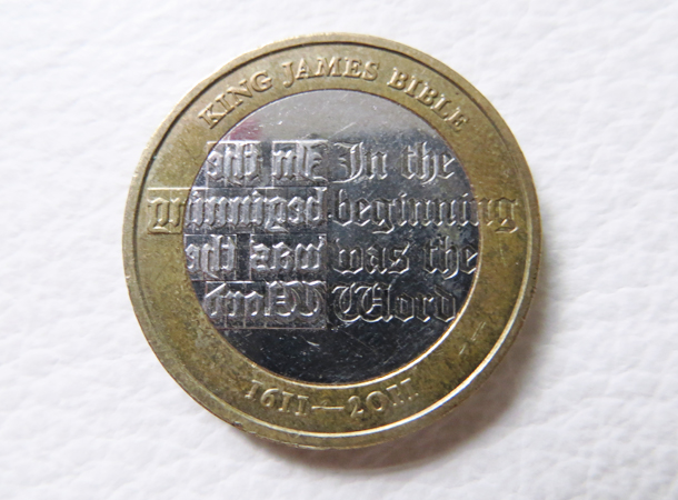 2011年製の2ポンド硬貨