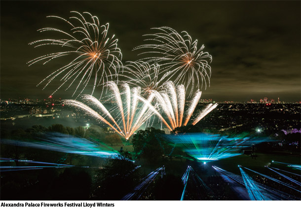 Ally Pally's Fireworks Festival