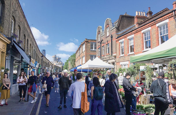 Columbia Road Flower Market