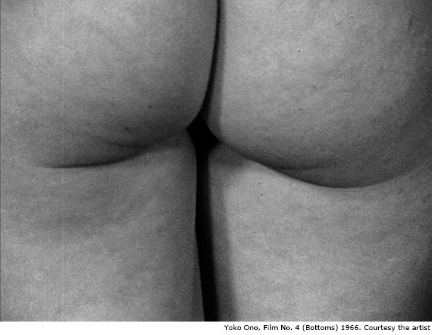 Yoko Ono, Film No. 4 (Bottoms) 1966.