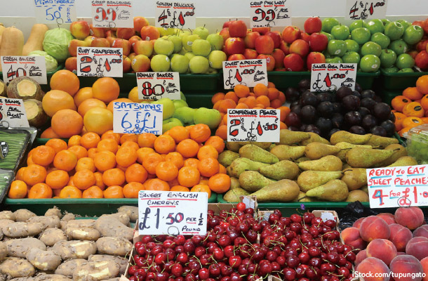 フルーツ好きには天国（？）の英国