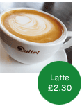 Latte £2.30