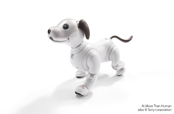 AI: More Than Human aibo © Sony corporation 
