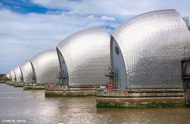 THE THAMES BARRIER