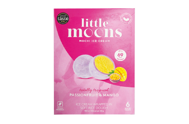 little moons VEGAN PASSIONFRUIT & MANGO MOCHI ICE CREAM