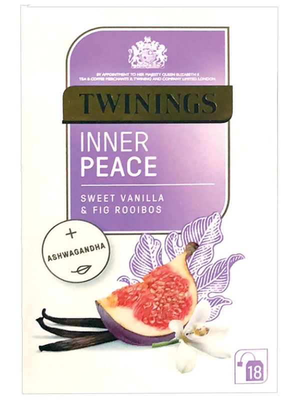 Inner Peace Sweet Fig and Rooibos Tea with Ashwaganda