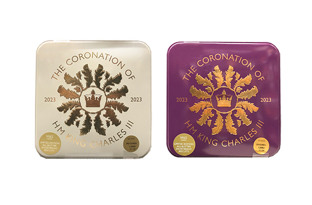 Coronation All Butter Shortbread Tin（450g）