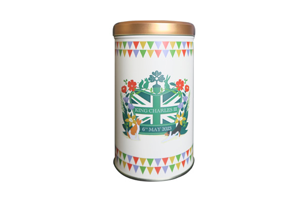 Waitrose The King's Coronation English Breakfast Tea Caddy（50ティーバッグ）