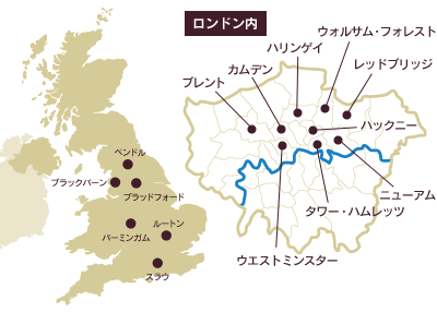 英国内のイスラム教